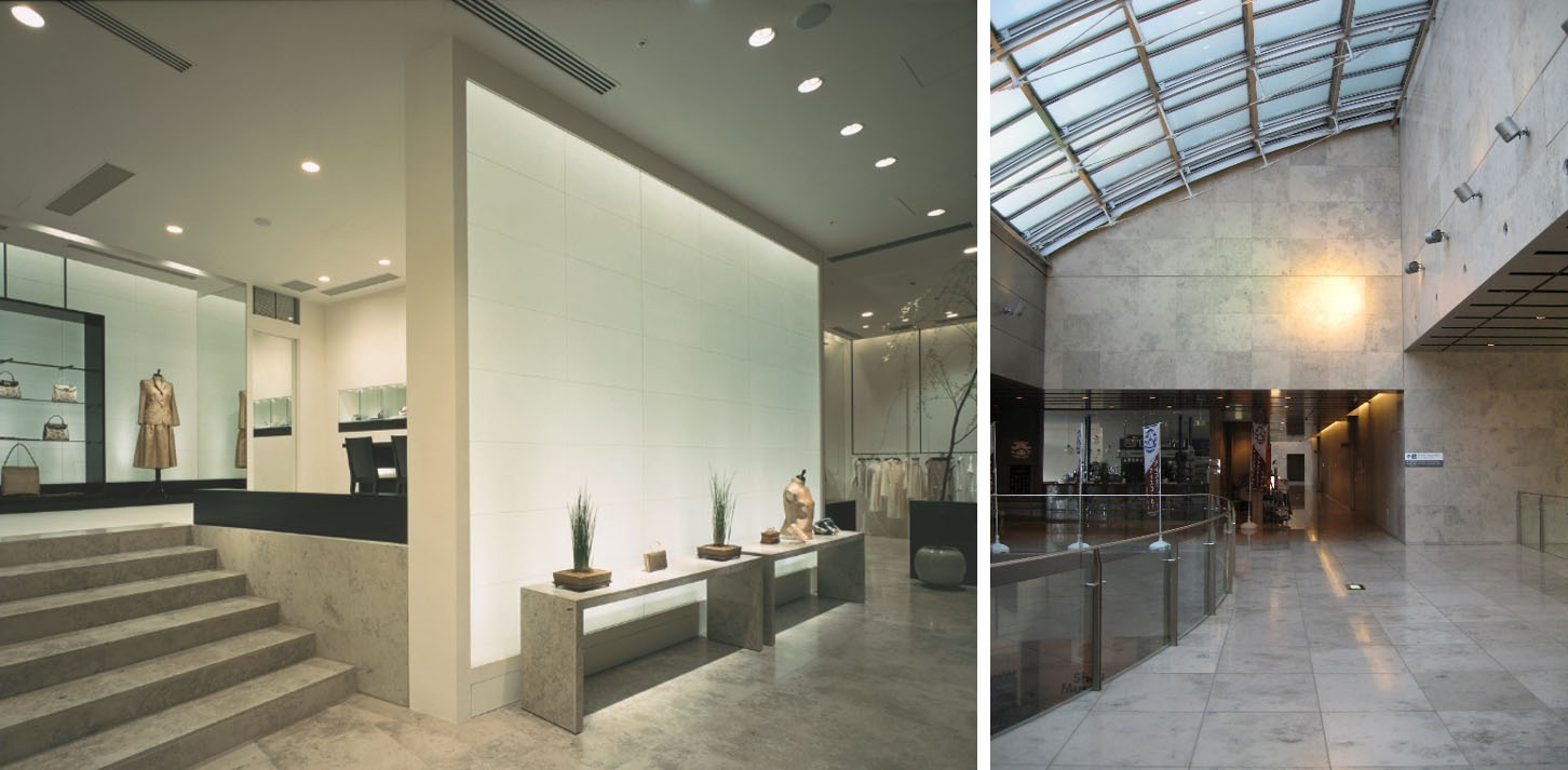 The specifics of using gray Jurassic limestone